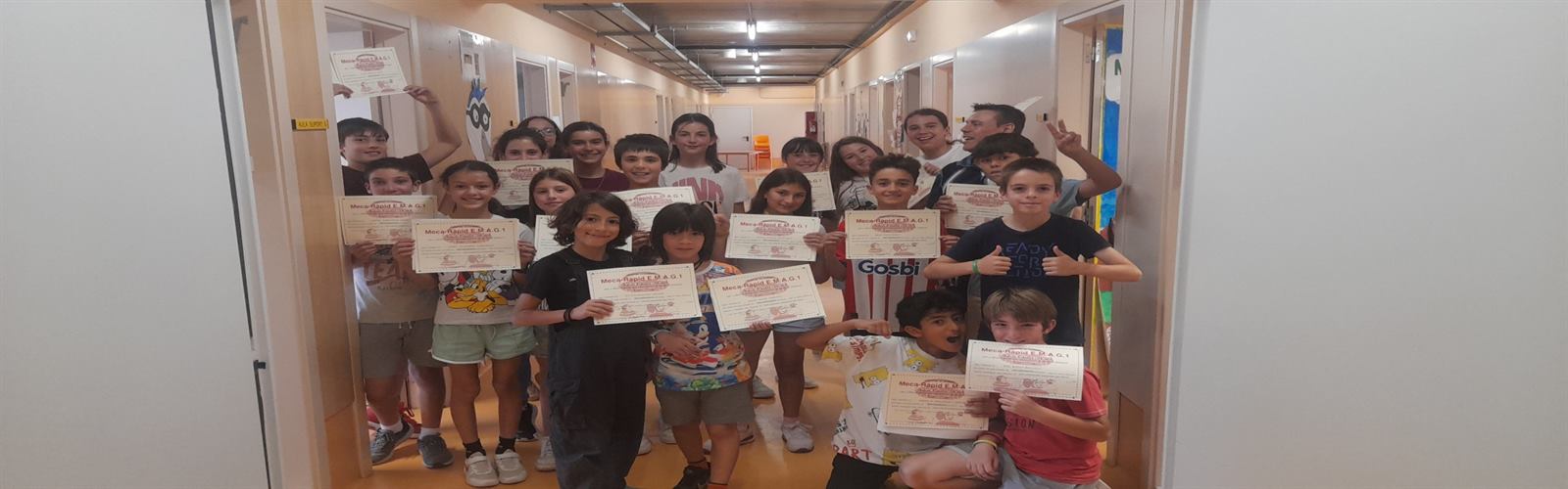 Alumnes CEIP Domeny (Girona)